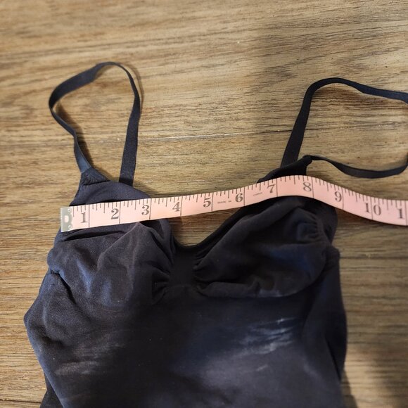 SKIMS Seamless Sculpt THONG BODYSUIT Black Med- Deodorant Marks - Picture 5 of 9